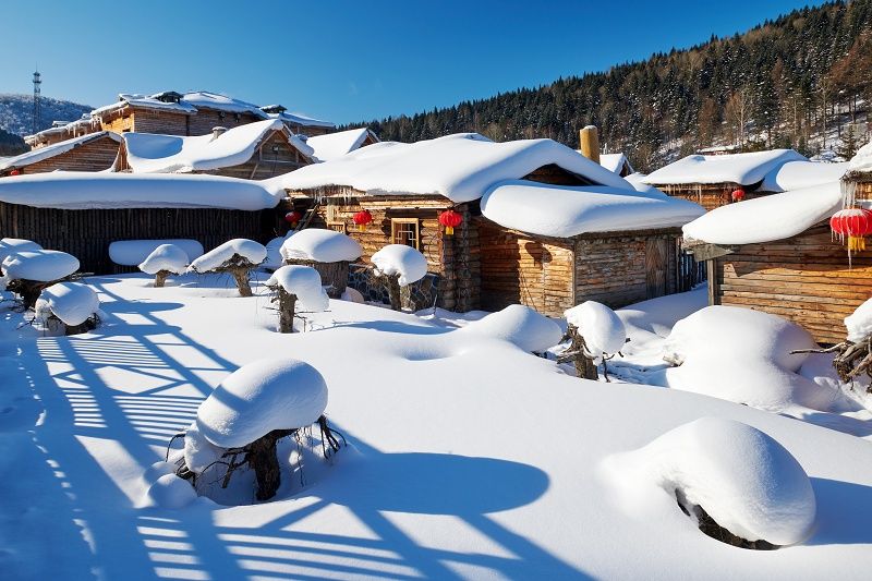 中国东北雪乡